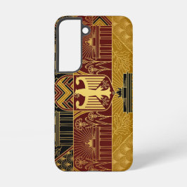 Funda Para Samsung Galaxy S22 Art Deco Heritage Flag | Germany | Classic 1920s