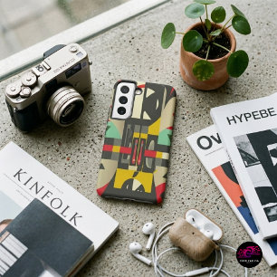 Funda Para Samsung Galaxy S22 Art Deco Se Reúne A Mediados Del Siglo Moderno