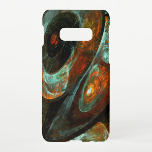 Funda Para Samsung Galaxy S10E Arte abstracto de división de tiempo