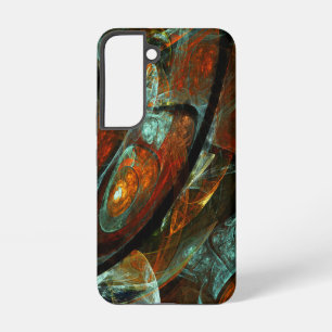 Funda Para Samsung Galaxy S22 Arte abstracto de división del tiempo