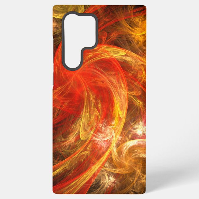 Funda Para Samsung Galaxy Arte abstracto Firestorm Nova (Reverso )
