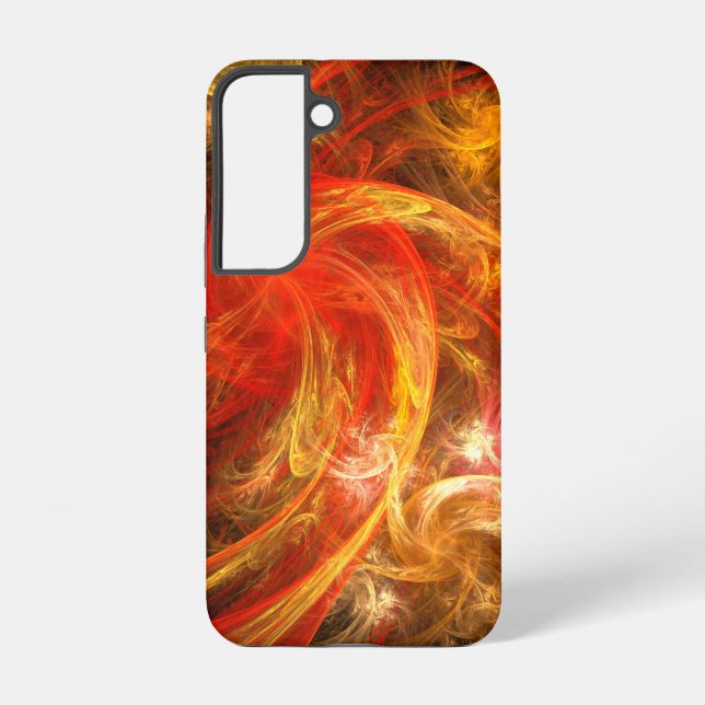 Funda Para Samsung Galaxy Arte abstracto Firestorm Nova (Reverso )
