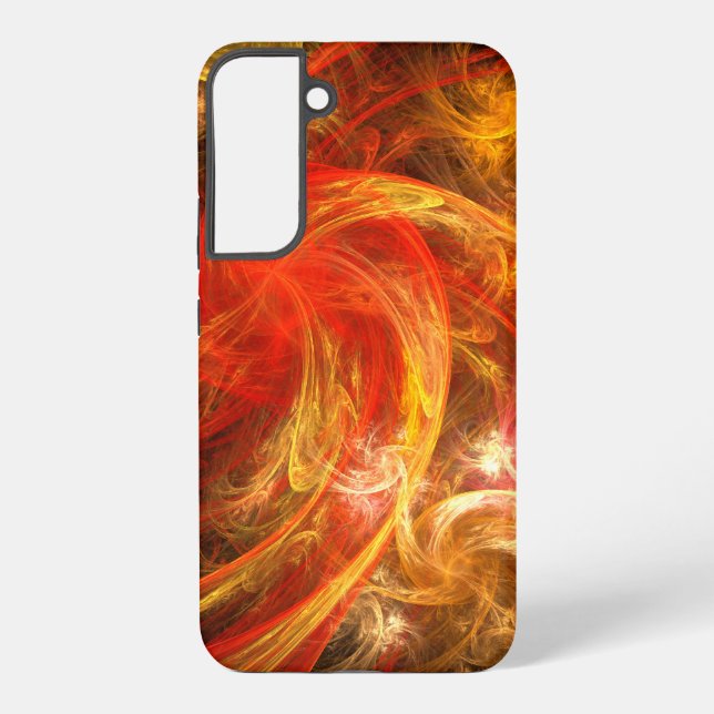 Funda Para Samsung Galaxy Arte abstracto Firestorm Nova (Reverso )