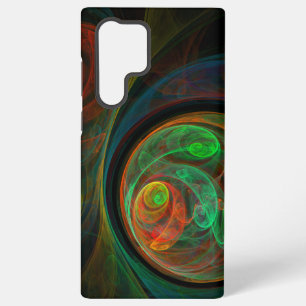 Funda Para Samsung Galaxy S22 Ultra Arte abstracto verde renacimiento