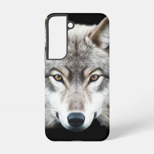 Funda Para Samsung Galaxy S22 Arte de animales cabeza de lobo fauna silvestre 