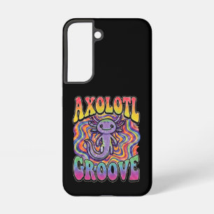 Funda Para Samsung Galaxy S22 Arte de arcoíris retro de los 70 hippie groovy lin