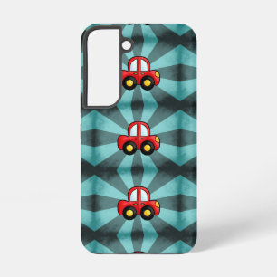 Funda Para Samsung Galaxy S22 Arte de automóvil clásico Impresión automotriz ret