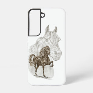 Funda Para Samsung Galaxy S22 Arte de Caballo Morgan