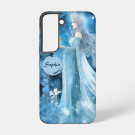 Funda Para Samsung Galaxy S22 Arte de fantasía de reina de nieve - Diosa mística