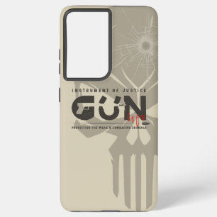 Funda Para Samsung Galaxy S21+ Arte de monograma de arma  