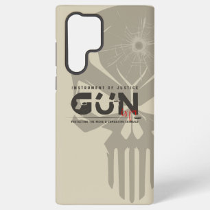 Funda Para Samsung Galaxy S22 Ultra Arte de monograma de arma  