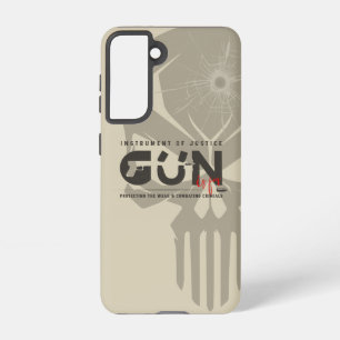 Funda Para Samsung Galaxy S21 Arte de monograma de pistola  