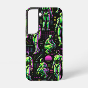 Funda Para Samsung Galaxy S22 Arte de Robot Humanoide Futurista   Android de Cie