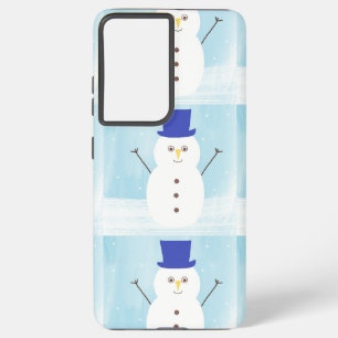Funda Para Samsung Galaxy S21+ arte de snowman