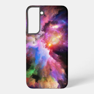 Funda Para Samsung Galaxy S22+ Arte en la nube abstracto vibrante surrealista de