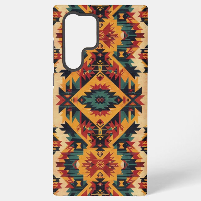 Funda Para Samsung Galaxy Arte geométrico azteca (Reverso )