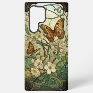 Funda Para Samsung Galaxy S22 Ultra Arte Nouveau de Vidrio Teñido
