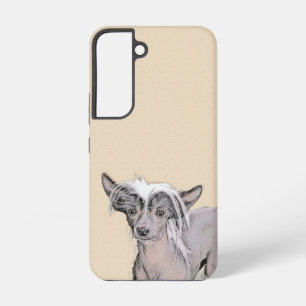 Funda Para Samsung Galaxy S22 Arte original de perro Crestada China sin pelo
