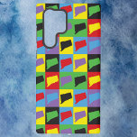 Funda Para Samsung Galaxy S22 Ultra Arte pop del patrón de estado de Connecticut<br><div class="desc">¿Te gusta el estado de Connecticut en Estados Unidos? Este estuche de teléfono tiene un patrón de arte pop que presenta el estado de Connecticut en púrpura,  amarillo,  azul,  verde,  rojo y negro.</div>