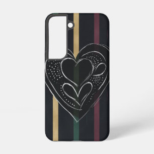 Funda Para Samsung Galaxy S22 Arte pop retro oscuro