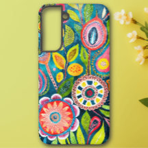 Artes abstractas coloridas de acuarela floral mand