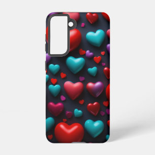 Funda Para Samsung Galaxy S21 Artista de elegancia cardíaca 3D