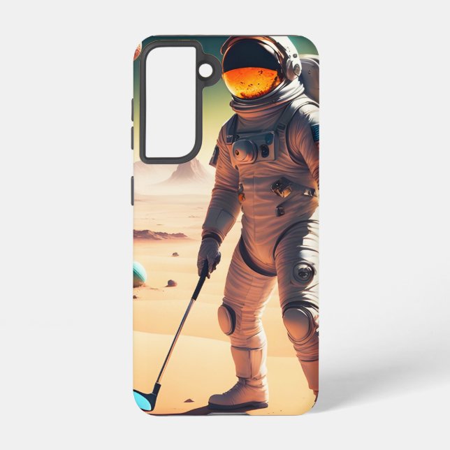 Funda Para Samsung Galaxy Astronave de golf (Reverso )