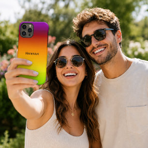 Funda Para Samsung Galaxy S22+ Atardecer Desde la Pradera Combinación de Colores