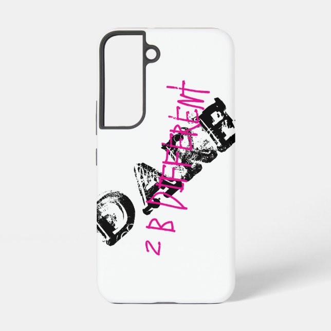 Funda Para Samsung Galaxy Atrévase A Ser Diferente (Reverso )