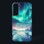 Funda Para Samsung Galaxy S22  aurora borealis/Navidades/invierno<br><div class="desc">insinuación de Navidades</div>