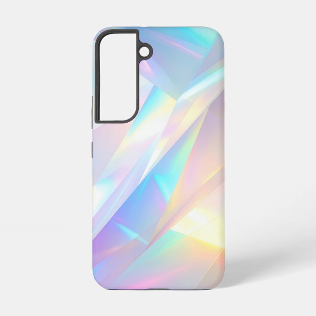 Funda Para Samsung Galaxy Aurora Holographic Crystal (Reverso )