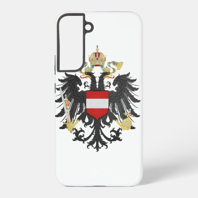 Funda Para Samsung Galaxy Austria Hungary coat of arms flag (Reverso )