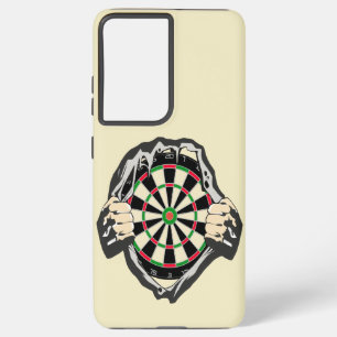 Funda Para Samsung Galaxy S21 Ultra Avance hacia el Bullseye - Ultimate Dartboard