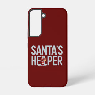 Funda Para Samsung Galaxy S22 Ayudante de Santa Navidad
