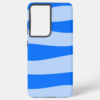 Funda Para Samsung Galaxy S21 Ultra Azul alternante mínimo