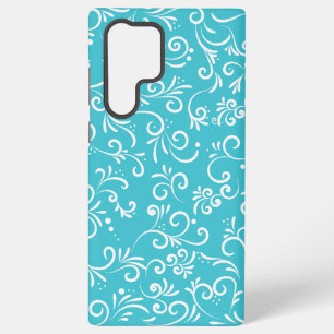 Funda Para Samsung Galaxy S22 Ultra Azul claro suave ornamental
