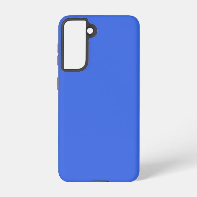 Funda Para Samsung Galaxy Azul (color sólido) (Reverso )