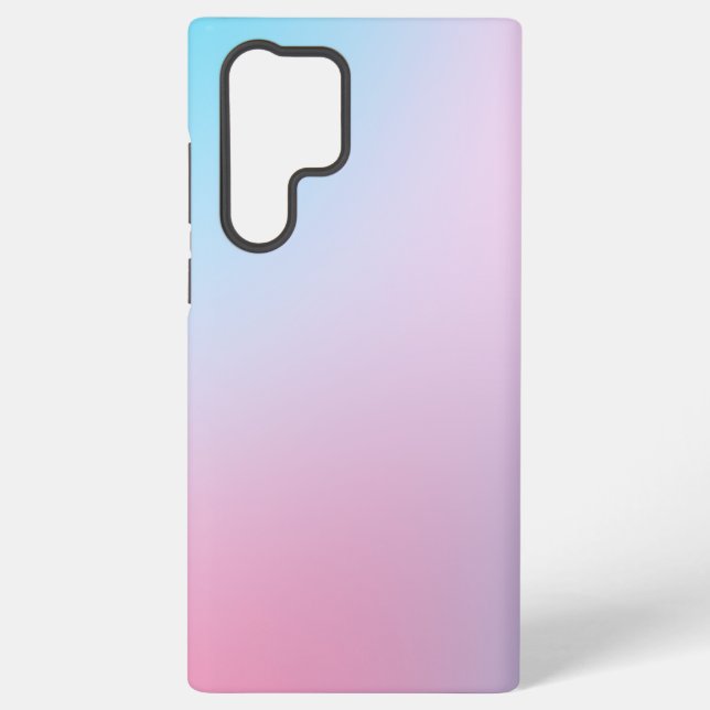 Funda Para Samsung Galaxy Azul rosado Verde azulado contemporáneo (Reverso )