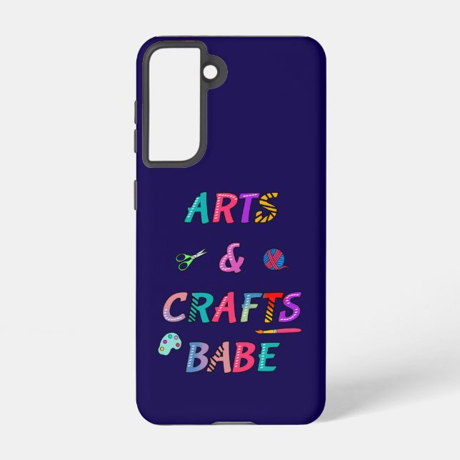 Funda Para Samsung Galaxy Babe de arte y artesanía (Reverso )