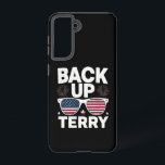 Funda Para Samsung Galaxy S21 Back Up Terry Funny 4 de julio Fuego Patriótico<br><div class="desc">Back Up Terry Funny 4 de julio Fuegos artificiales Patrióticos</div>