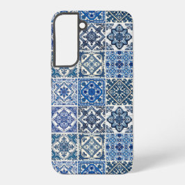 Funda Para Samsung Galaxy S22+ Baldosas mediterráneas, portuguesas, azulejo, mall