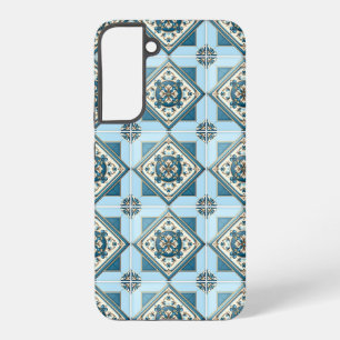 Funda Para Samsung Galaxy S22+ Baldosas mediterráneas, portuguesas, azulejo, mall