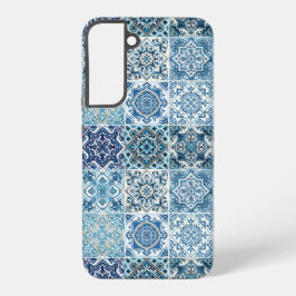 Funda Para Samsung Galaxy S22+ Baldosas mediterráneas, portuguesas, azulejo, mall