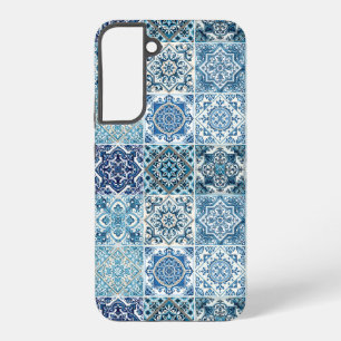 Funda Para Samsung Galaxy S22+ Baldosas mediterráneas, portuguesas, azulejo, mall