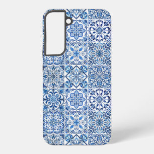 Funda Para Samsung Galaxy S22+ Baldosas mediterráneas, portuguesas, azulejo, mall