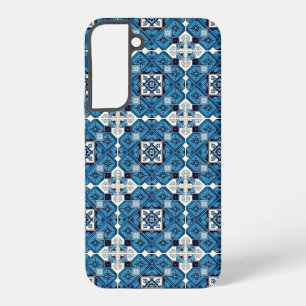 Funda Para Samsung Galaxy S22+ Baldosas mediterráneas, portuguesas, azulejo, mall