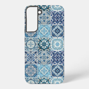 Funda Para Samsung Galaxy S22+ Baldosas mediterráneas, portuguesas, azulejo, mall