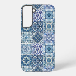 Funda Para Samsung Galaxy S22+ Baldosas mediterráneas, portuguesas, azulejo, mall