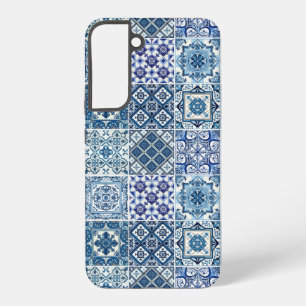Funda Para Samsung Galaxy S22+ Baldosas mediterráneas, portuguesas, azulejo, mall