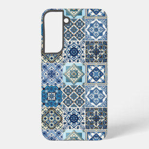 Funda Para Samsung Galaxy S22+ Baldosas mediterráneas, portuguesas, azulejo, mall